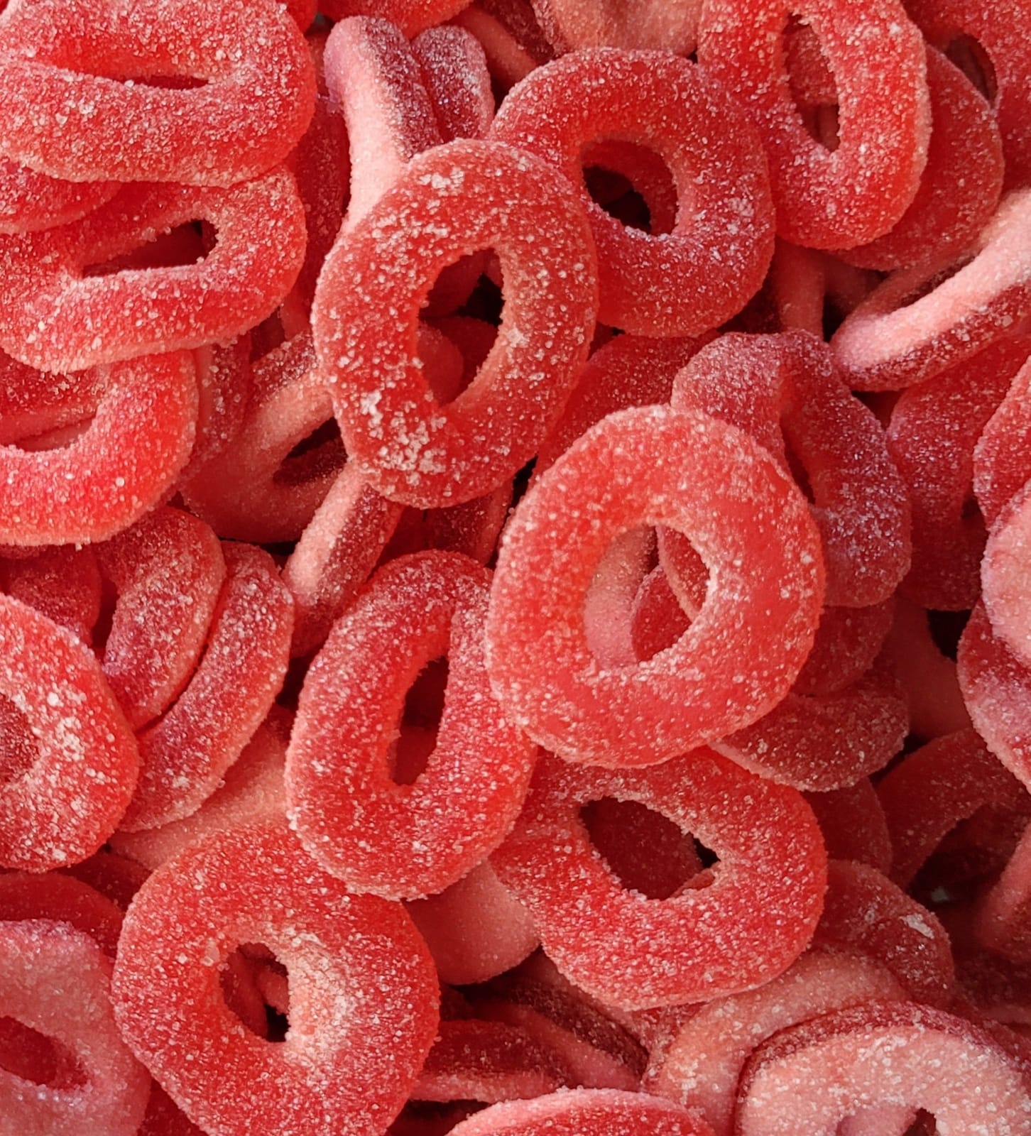 Anneau fraise sucré