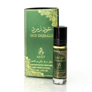 Huile Parfumé Oud Emerald 6 ML de Ayat Perfumes