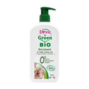 LOVE & GREEN Bio liniment à l'huile d'olive bio
